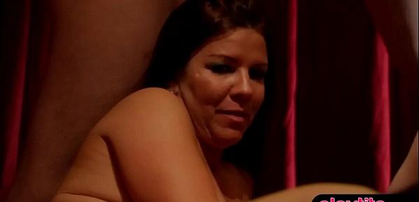 trendsAmateur couple try the orgy room in a famous swinger club